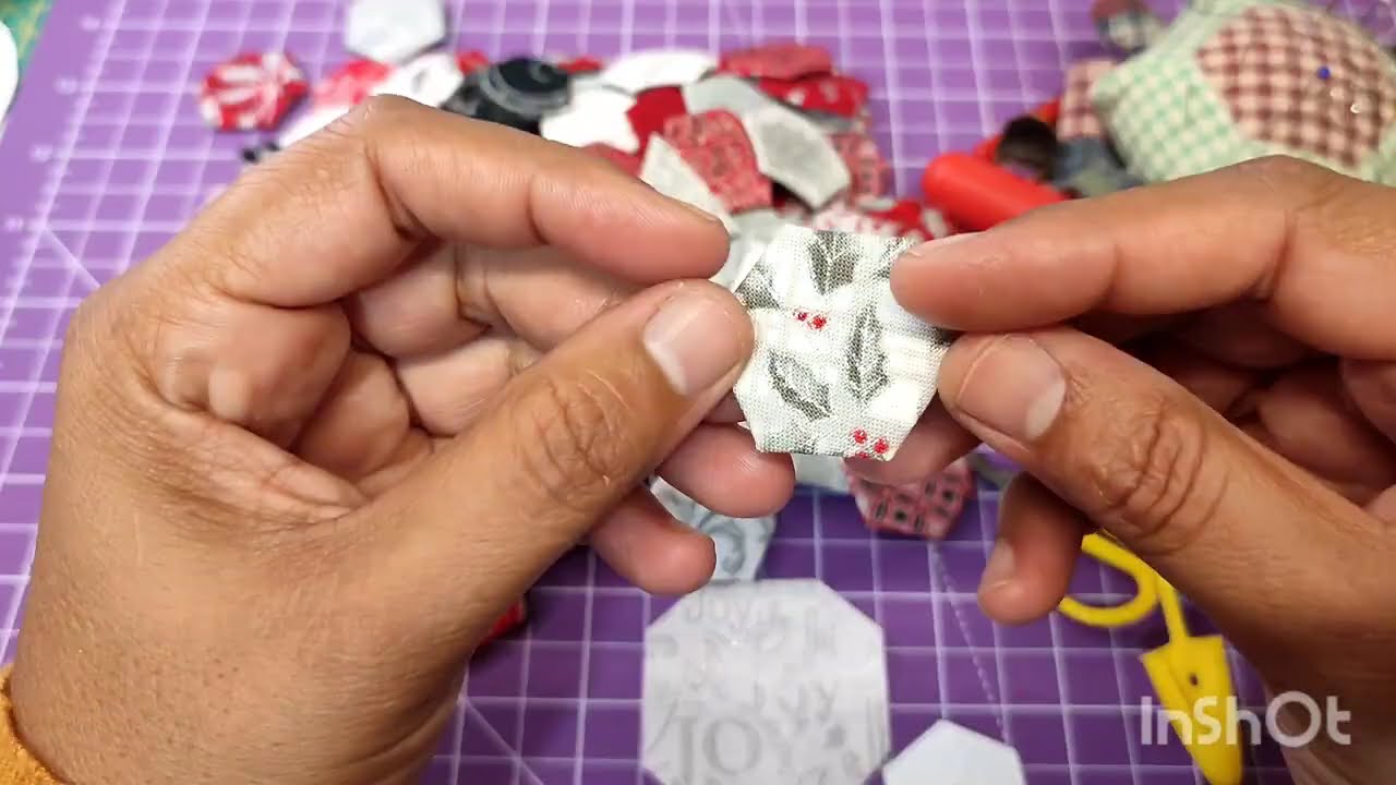 Tutorial Porta Lentes con hexágonos