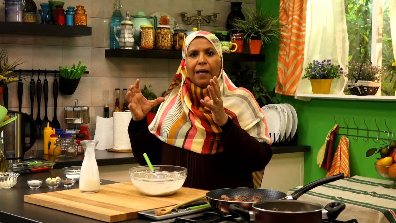 أرز معمر بكرات الكفته+ خيار و فلفل مخلل - مطبخ ست البيت - أبله منال - الحلقه الثامنه عشر