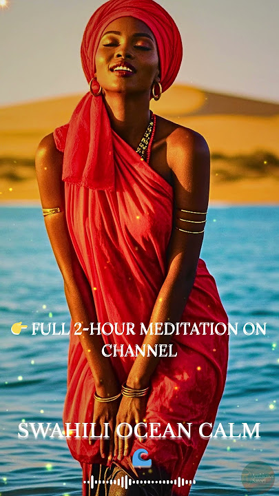Feel Peaceful in Just 5 Minutes 🌊 | Swahili Ocean Healing #Shorts