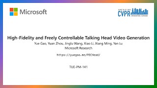 High-Fidelity and Freely Controllable Talking Head Video Generation