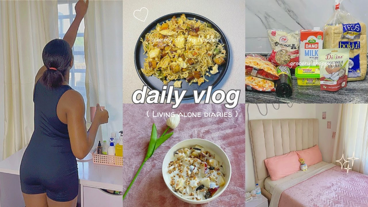 living alone diaries 🌷| days in my life | Grocery shopping | home cooking, life as an introvert