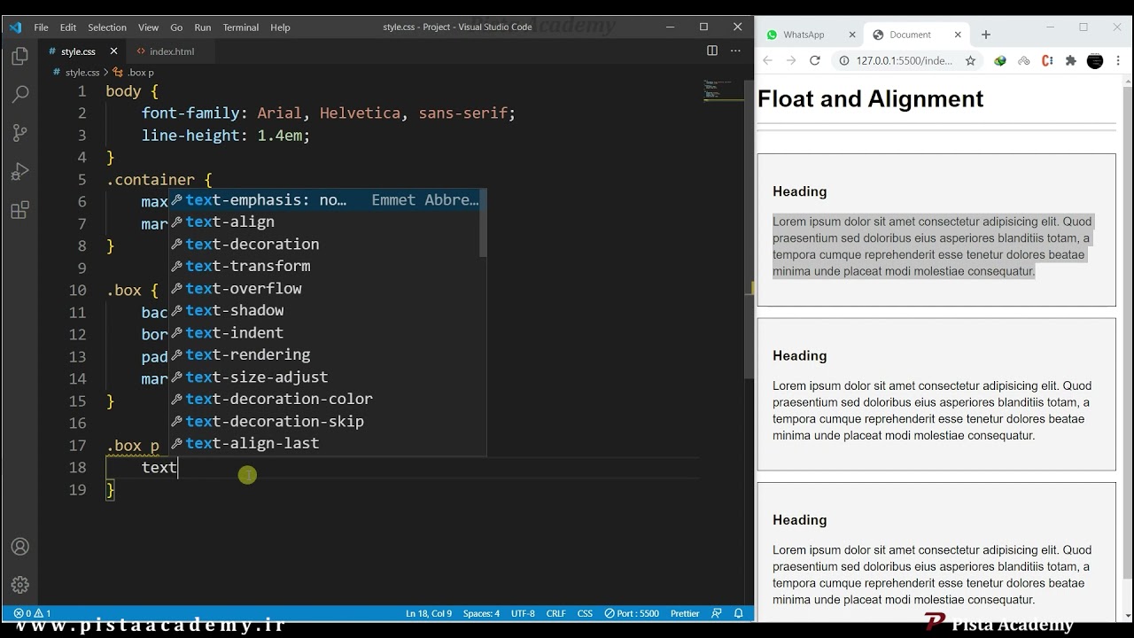 HTML & CSS -  جلسه بیست و یکم