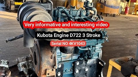 Kubota D722 Overhauling Full Video , Informative and Interesting Video, #kubota #engine #subscribe