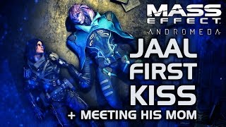 Mass Effect Andromeda - Jaal First Kiss & Meeting His Mom and Family