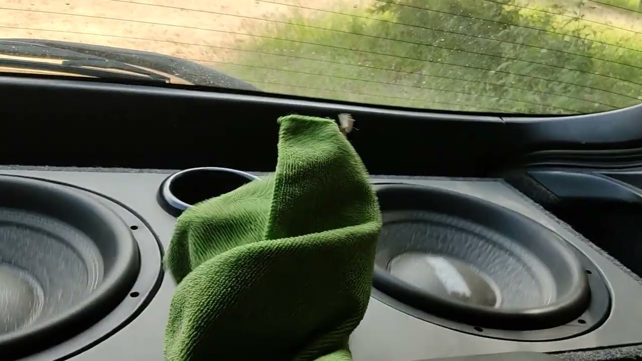 2 Targa Super Street+ subwoofers in a 