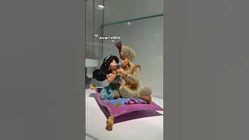 18 000 Aladdin Swarovsky Crystal Statue 
