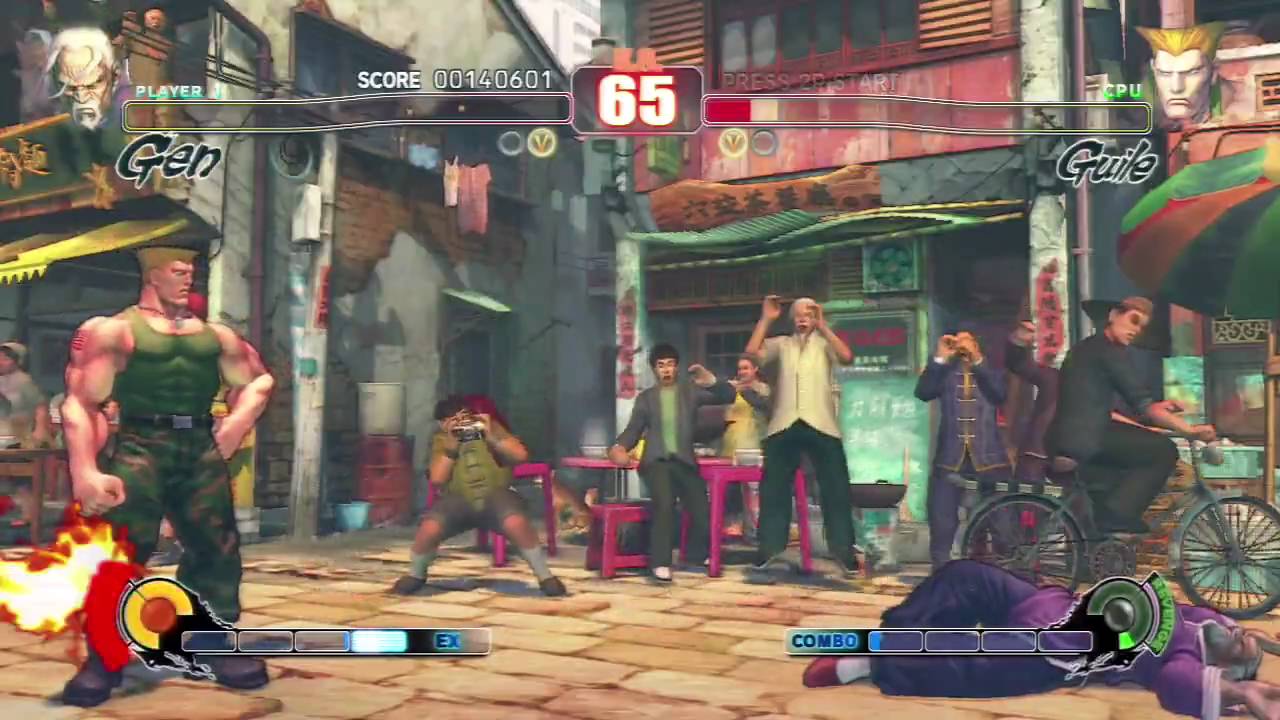 Street Fighter IV - Vega Arcade Playthrough (1/2) [HD] 