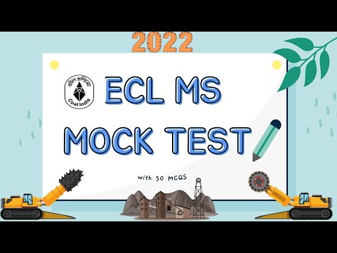 ECL MS MOCK TEST 2022- PART I Ecl question paper