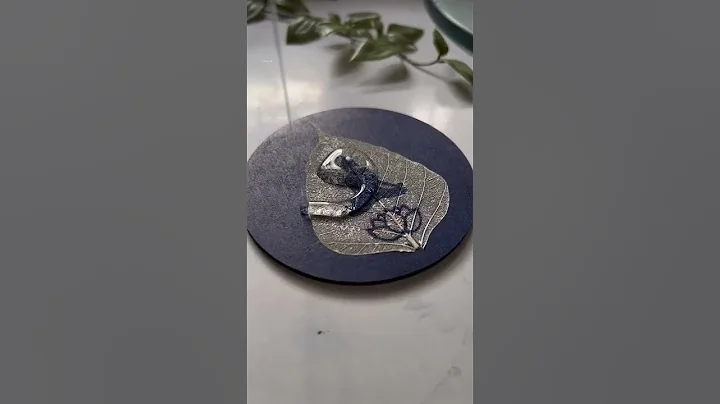 Diy Resin Coaster 😱#shorts #diy #viral #youtubeshorts #trending #ytshorts#reels #resinart