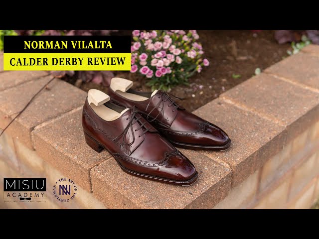 Gaspar U-Tip Derby Shoe  Norman Vilalta Bespoke Shoemakers