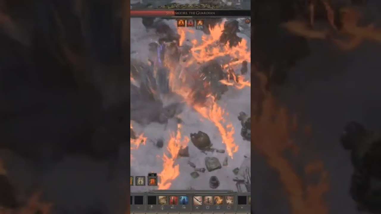 Stormgore The Guardian Boss Vs. Shockwave Totem Warrior - Path of Exiles 2 