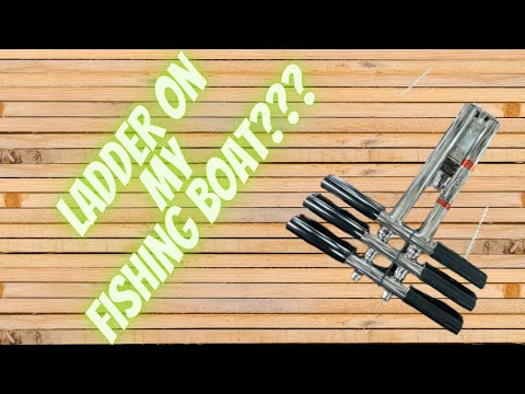 Installing The E-Ladder on My Triton Bass Boat