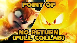 Sonic AMV  - GDubA ft. Johnny Gioeli of Crush 40 ~ The Point of No Return (Full Collab)