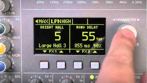 POWERMATE 600-3 effect settings