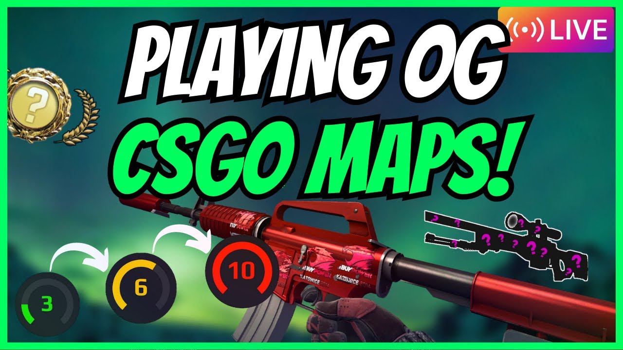 FACEIT GRIND & PLAYING OLD CSGO MAPS in 10 Mans!🏆(CS:GO) - YouTube