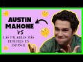 Austin Mahone trata de pronunciar las palabras más difíciles en español