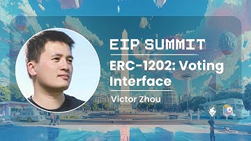 ERC-1202: Voting Interface with Victor Zhou | Devconnect 2025