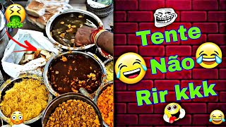 AS PIORES COMIDAS DE RUA DA ÍNDIA 😱 