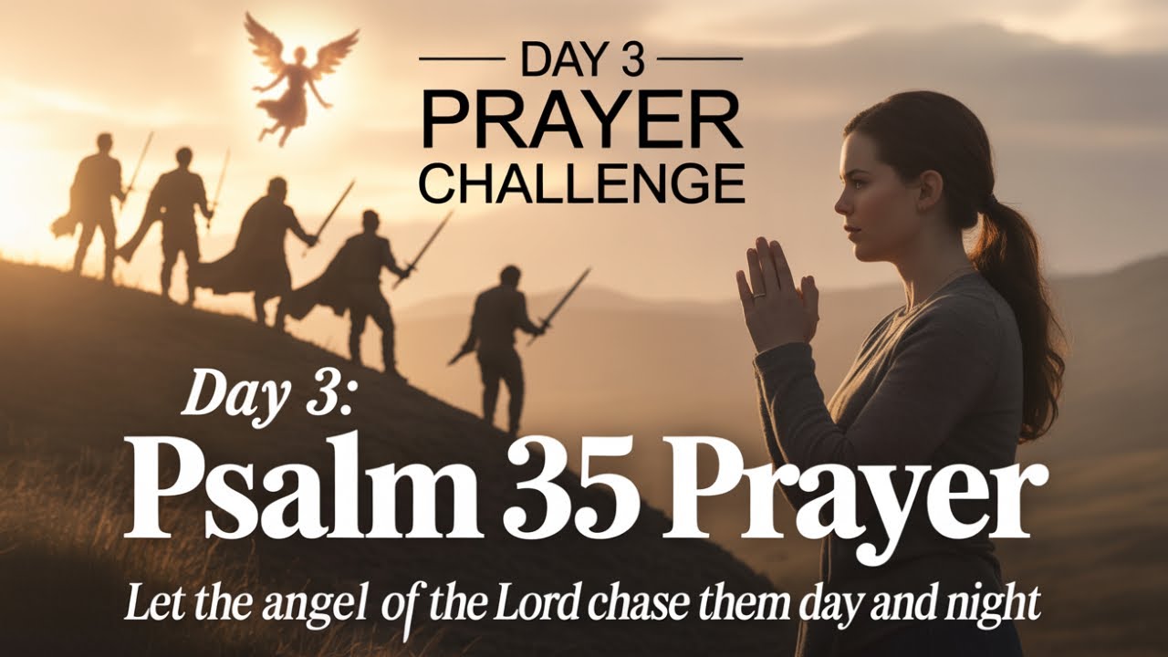 7 Days Powerful Psalm 35 Prayers To Defeat Your Enemies With Authority: Defeat With Psalms| Day 3