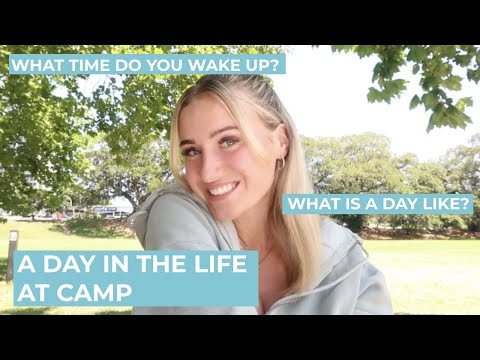 A DAY IN THE LIFE AT CAMP | Victoria Whitehouse