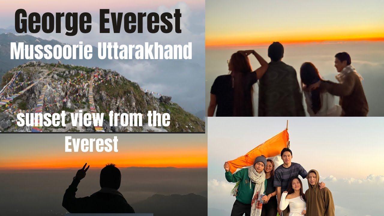Part-3 George Everest//view of sunset//trekking//adventure//mountains//natural beauty//Mussoorie