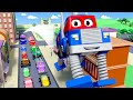 Carl le super truck   le camion  ressorts  la ville des voitures   dessin anim pour enfants