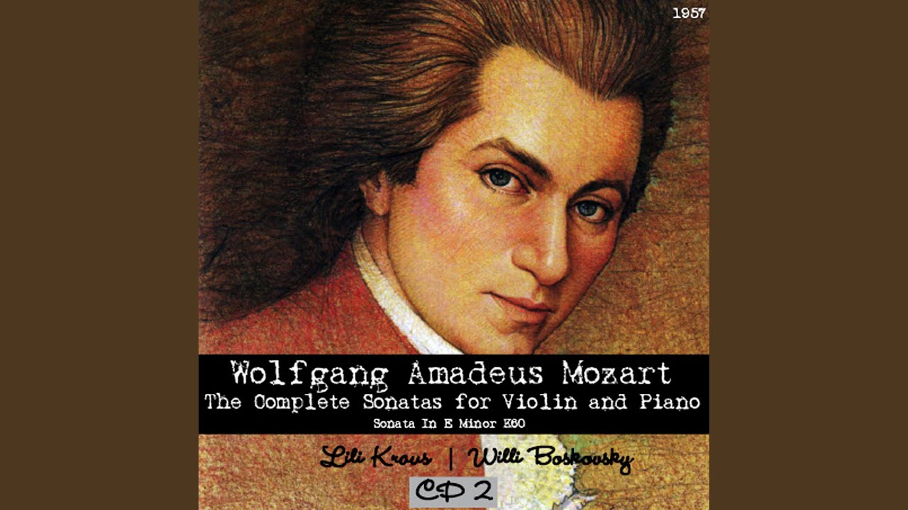 Guarda Wolfgang Amadeus Mozart : Sonata In C Major 303 (293c) su YouTube