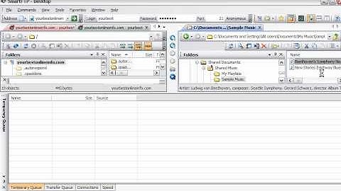How to upload files to your server