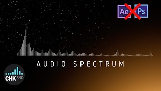 How to make Audio Spectrum video on Android | CHKSND Tutorial screenshot 5
