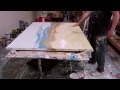 Artist Paul LaFlam: Creation of Large-Scale One-Shot Expressionist Paintings