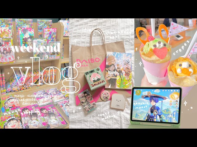 shopping in korea vlog 🇰🇷 daiso stationery haul 🐰 pink bunny 