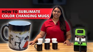 How to Sublimate Color Changing Mugs