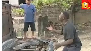 Mr Ibu and his mechanic techniques , very funny. keep laughing 104