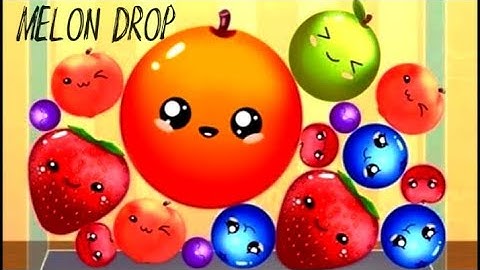 Melon Drop : Fruit Merge Master// Gameplay//walkthrough// ( Android, iOS )
