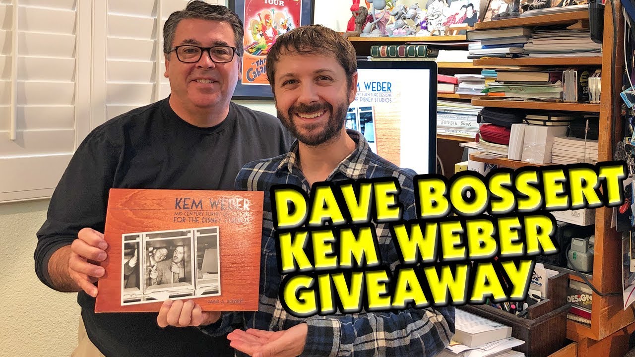 Dave Bossert Chat & GIVEAWAY! Kem Weber: Mid-Century Furniture Designs for the Disney Studios