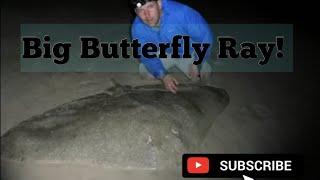 Sea Fishing | Fuerteventura, The Canaries | BIG 75lb Butterfly Ray!