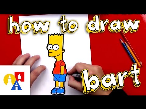 Video: Bart Simpson'ın Portresi Nasıl çizilir