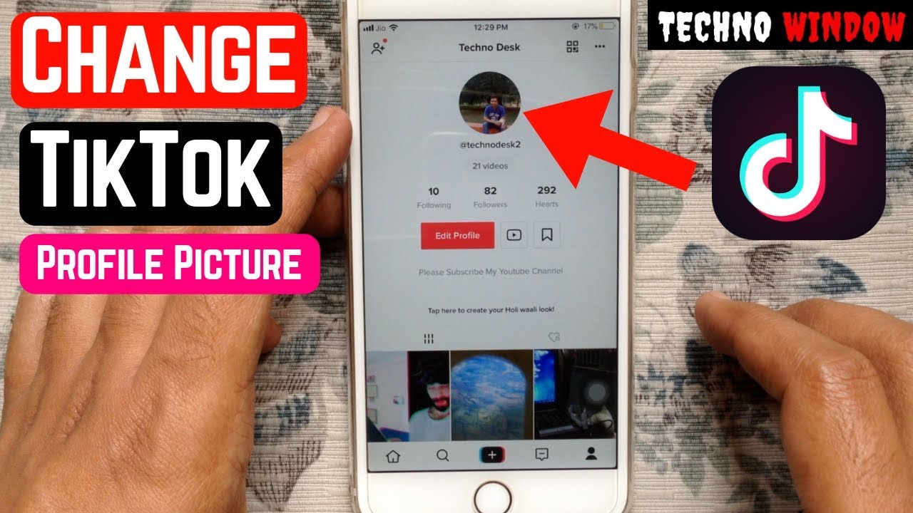 TikTok profile picture (pfp): How to upload and change it - IONOS CA