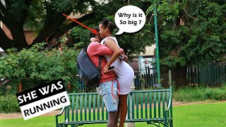 Cucumber🥒 Prank In South Africa * IT'S TOO BIG* screenshot 2