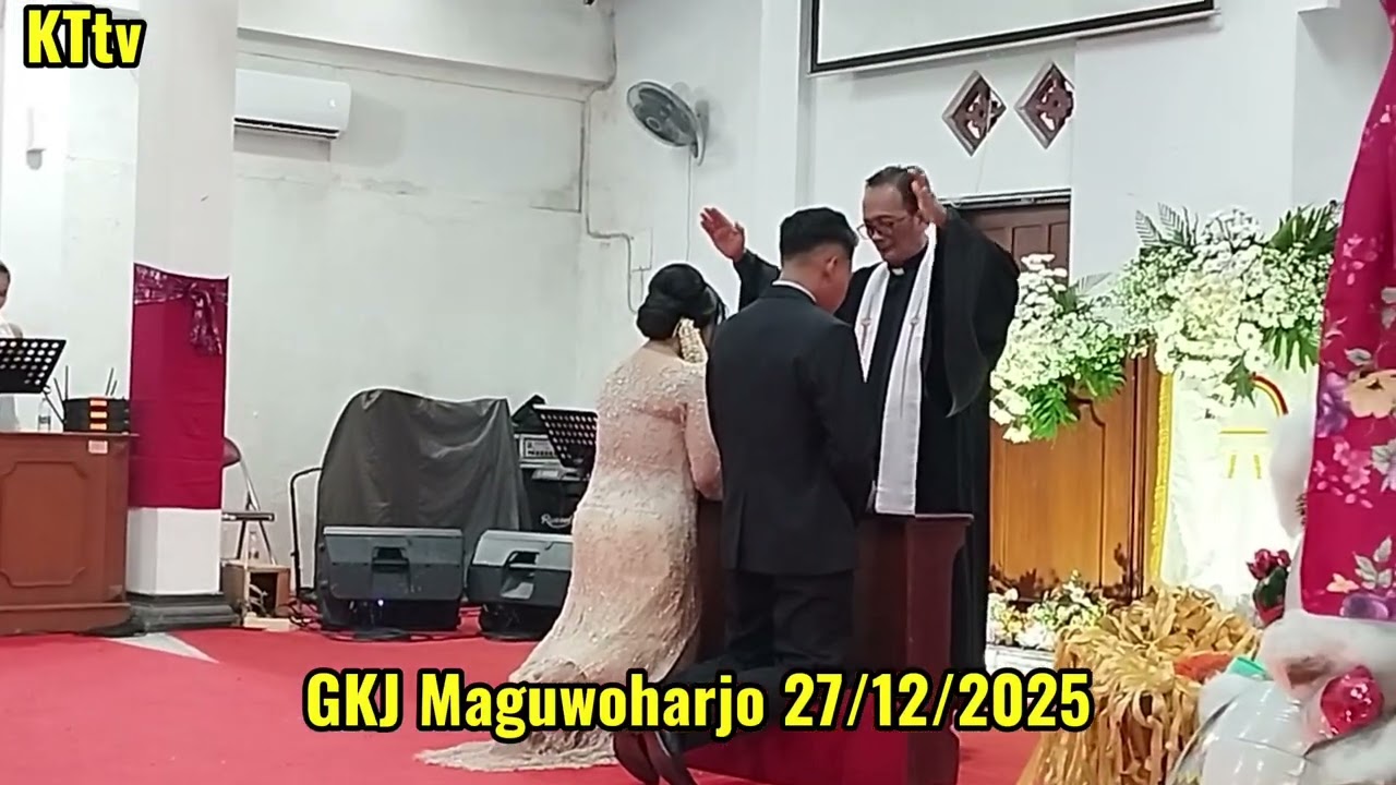 Pemberkatan Nikah Esa dan Galih @KUNGTRItv 