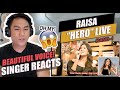 Raisa - Hero [Mariah Carey] | SINGER REACTION