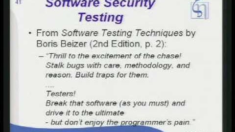 CERIAS Security: Robustness testing - black-box testing for software security 5/6
