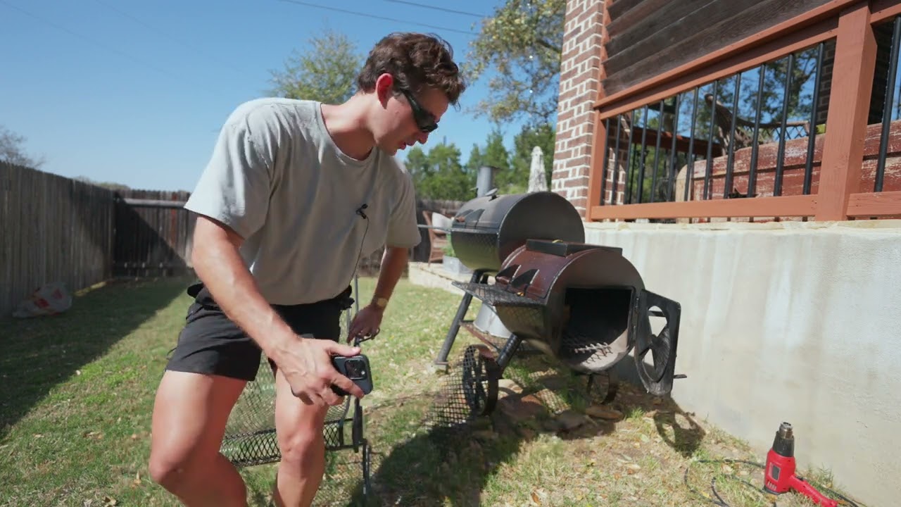 How to use a charcoal grill with an offset smoker?