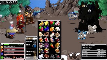 Poseidon Hand Bombs Two Turn Capture - Epic Battle Fantasy 5 (V1)