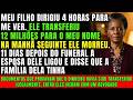 Meu filho me transferiu 12 milhões em segredo e morreu no dia seguinte Então sua esposa me li