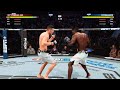 Ea sports ufc 5 stockton slap makes opponent give up