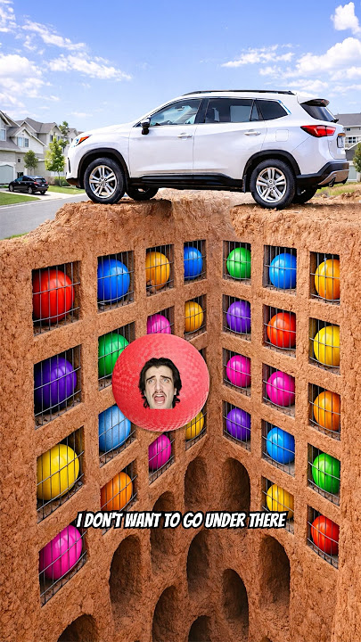 When The Ball Gets Stuck Under A Car 🤣 #shorts #relatable