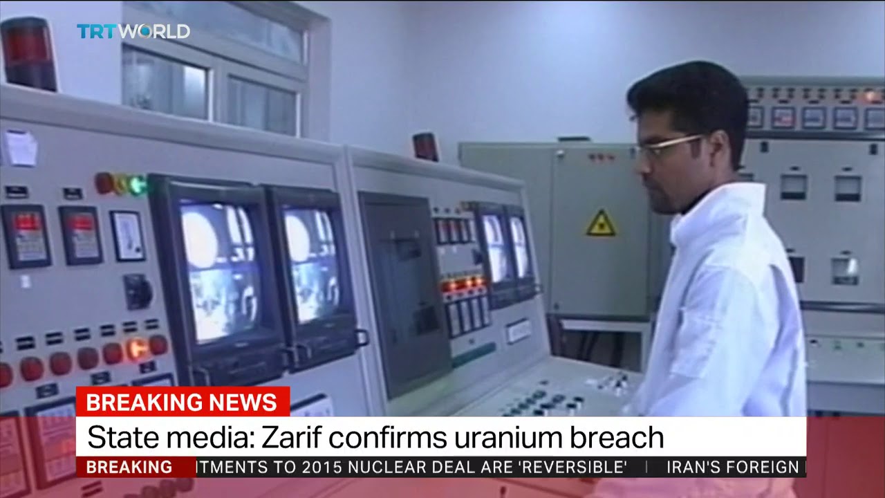 Nuclear watchdog confirms Iran has breached limits on uranium newspaper mockup