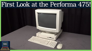 Mac Performa 475,  A System from the Dark Age- First Look