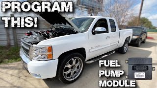 HOW TO PROGRAM A CHEVY FUEL PUMP MODULE USING AUTEL J2534 PASS THRU